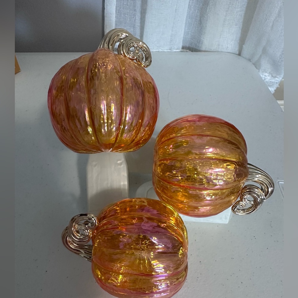 Three Bath and body Works pumpkin Wallflowers
